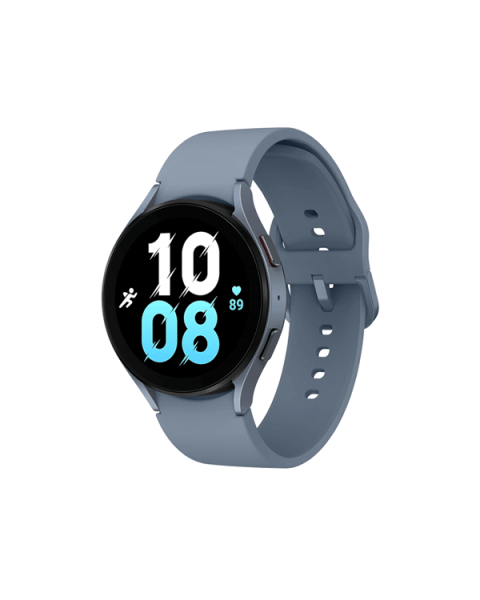 Refurbished Galaxy Watch5 | 44mm | Aluminium Blau | Blau Sportarmband | GPS | WiFi