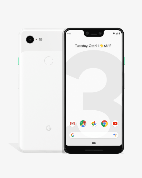 Refurbished Google Pixel 3 XL | 64GB | Weiß