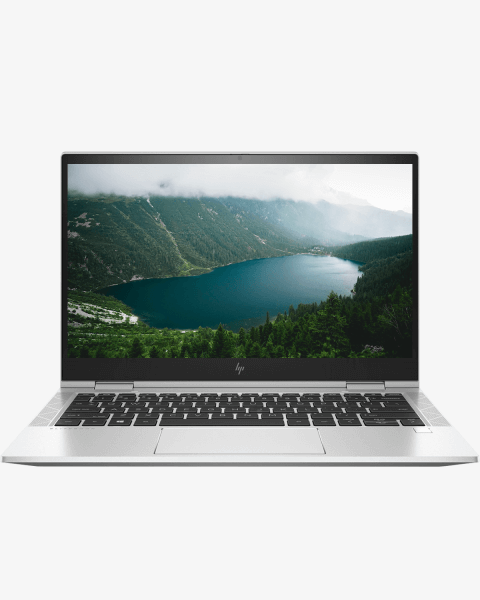 HP EliteBook x360 830 G7 | 13,3 Zoll FHD | Touchscreen | i5 der 10. Generation | 256-GB-SSD | 8GB RAM | QWERTY | D2