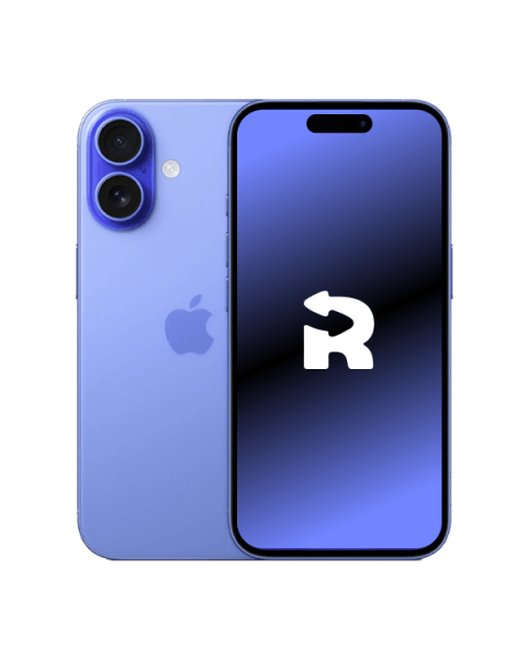 Refurbished iPhone 16 128GB Blau