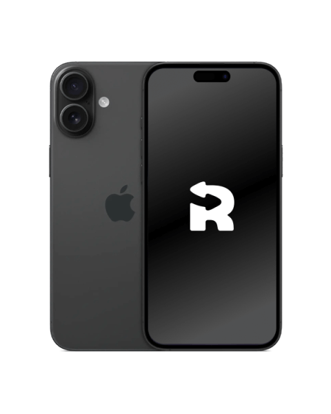 Refurbished iPhone 16 Plus 128GB Schwarz