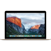 MacBook 12 Zoll | Kern m3 1,1 GHz | 256-GB-SSD | 8 GB RAM | Gold (Anfang 2016) | Qwerty