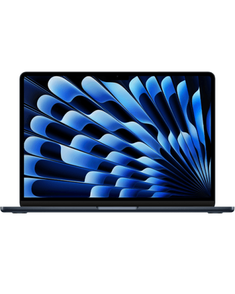 MacBook Air 13 Zoll | Apple M3 8-core | 256 GB SSD | 16 GB RAM | Mitternacht (2024) | 10-core GPU | Qwerty