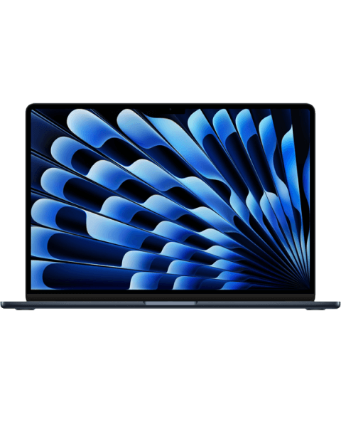 Macbook Air 15 Zoll | Apple M2 8-core | 512 GB SSD | 16 GB RAM | Mitternachtblau (2023) | 10-core GPU | Qwerty