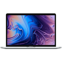 MacBook Pro 13 Zoll | Touch Bar | Core i7 2.7 GHz | 512 GB SSD | 16 GB RAM | Silber (2018) | Qwerty