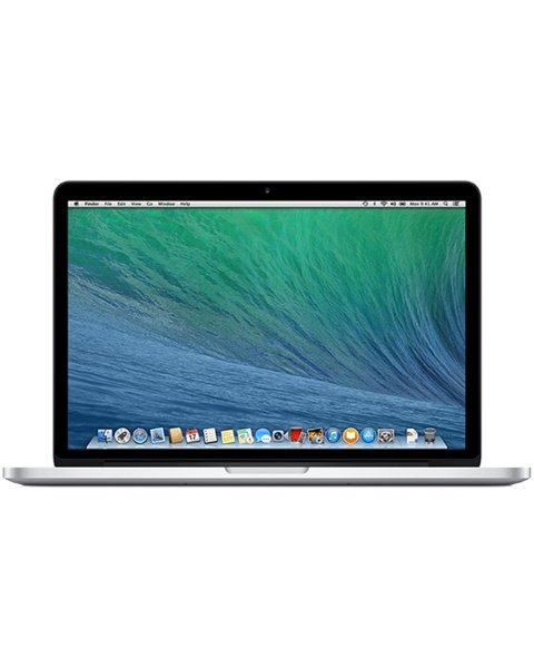 MacBook Pro 13 Zoll | Core i5 2,4 GHz | 256-GB-SSD | 8 GB RAM | Silber (Ende 2013) | Retina | Qwerty/Azerty/Qwertz