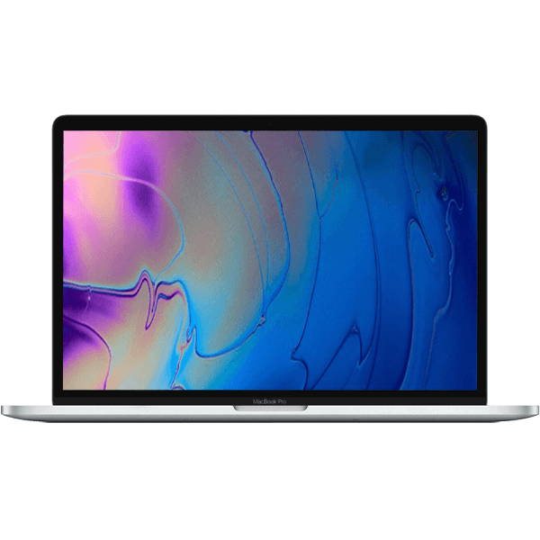 Macbook Pro 15 Zoll | Touch Bar | Core i7 2.2 GHz | 256 GB SSD | 16 GB RAM | Silber (2018) | Azerty