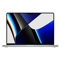 MacBook Pro 16 Zoll | Apple M1 Max 10-core | 1 TB SSD | 32GB RAM | Silber (2021) | 32-core-GPU | Qwerty/Azerty/Qwertz