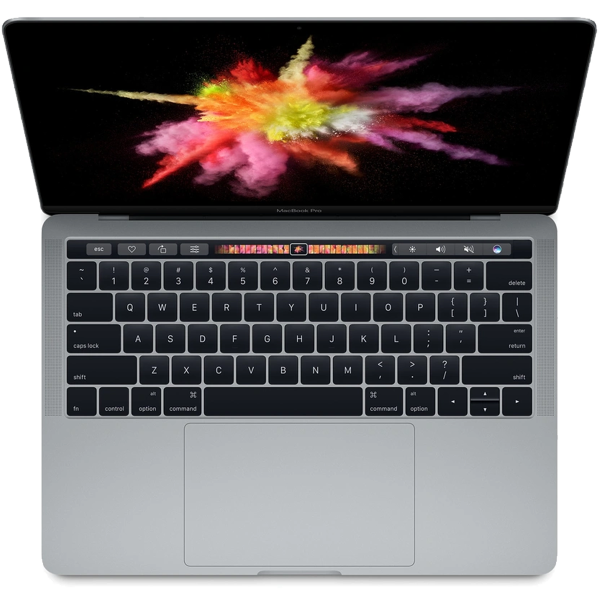 MacBook Pro 13-Zoll | Touch Bar | Core i7 3.5 GHz | 512 GB SSD | 16 GB RAM | Space Grau (2017) | Qwerty/Azerty/Qwertz