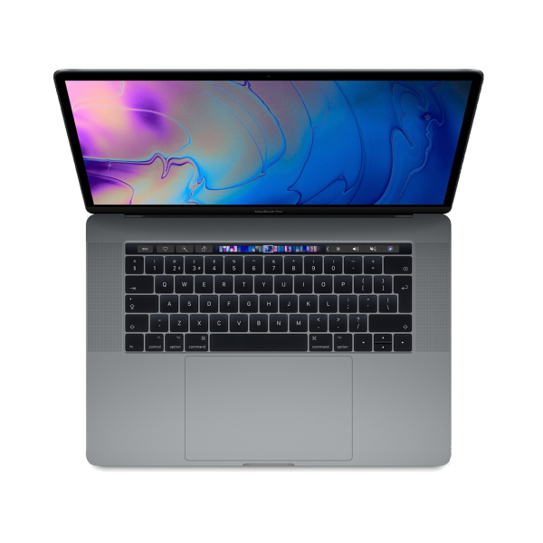 MacBook Pro 15-Zoll Touch Bar | Core i9 2.4 GHz | 512GB SSD | 32GB RAM | AMD Pro Vega16 | Spacegrau (2019)