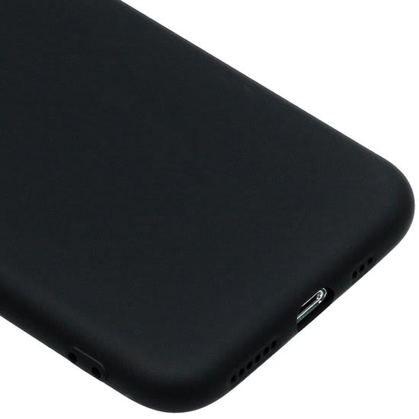 Silikon Backcover für das iPhone 12 Mini | Schwarz