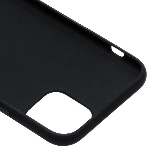 Silikon Backcover für das iPhone 12 Pro Max | Schwarz