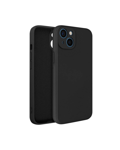 Silikon Backcover für das iPhone 13 | Schwarz