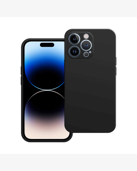 Silikon Backcover für das iPhone 13 Pro | Schwarz