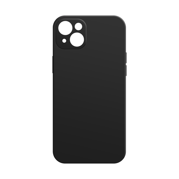 Silikon Backcover für das iPhone 14 Plus | Schwarz