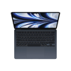 MacBook Air 13-inch | Apple M2 8-Core | 512 GB SSD | 8 GB RAM | Mitternachtsschwarz (2022) | Qwerty/Azerty/Qwertz